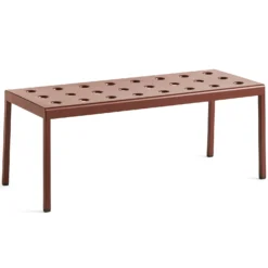 Hay Balcony Lounge Table 41x96,5 Cm, Iron Red