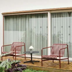 Hay Neu Low Table Ø60 Cm, Anthracite -Outlet A Serene Garden Store hay neu low table l60 x w60 x h40 sky grey 11