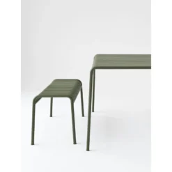 Hay Palissade Bench, Olive -Outlet A Serene Garden Store hay palissade bench 10