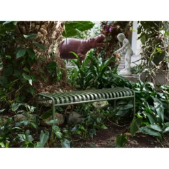 Hay Palissade Bench, Olive -Outlet A Serene Garden Store hay palissade bench 8