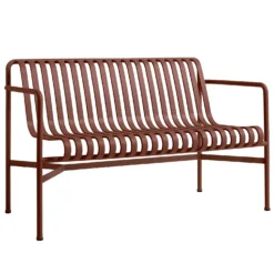 Hay Palissade Bench With Armrest