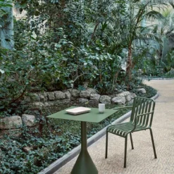 Hay Palissade Cone Table 65x65 Cm, Olive 7 Hay Palissade Cone Table 65x65 Cm, Olive -Outlet A Serene Garden Store hay palissade cone table 65x65 cm 4