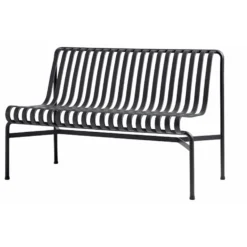 Hay Palissade Dining Bench Without Armrests, Anthracite