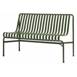 Hay Palissade Dining Bench Without Armrests, Olive