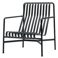 Hay Palissade Lounge Chair High, Anthracite
