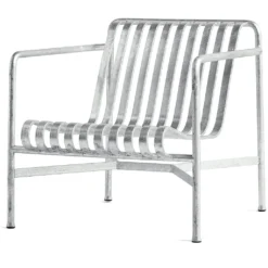 Hay Palissade Lounge Chair Low, Hot Galvanized