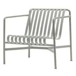 Hay Palissade Lounge Chair Low, Sky Grey