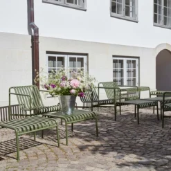 Hay Palissade Lounge Chair Low, Olive 8 Hay Palissade Lounge Chair Low, Olive -Outlet A Serene Garden Store hay palissade lounge chair low 9