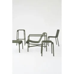 Hay Palissade Stool, Hot Galvanized -Outlet A Serene Garden Store hay palissade stool 1