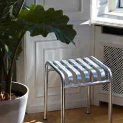 Hay Palissade Stool, Hot Galvanized -Outlet A Serene Garden Store hay palissade stool 10