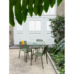 Hay Palissade Table 82,5x90 Cm, Olive -Outlet A Serene Garden Store hay palissade table 80x80 cm 6