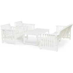 Gotland Sofa Set 5 Seats, White