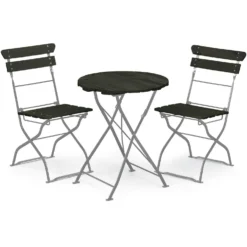Krögaren Bistro Set, Black