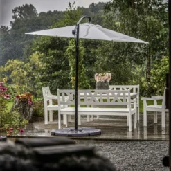 Läckö Armchair, White -Outlet A Serene Garden Store hillerstorp lacko fatolj vit 3