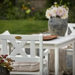 Läckö Table Set 5 Seats, White -Outlet A Serene Garden Store hillerstorp lacko soffgrupp vit 2