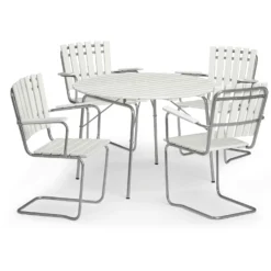 Sandhamn Table Set, White