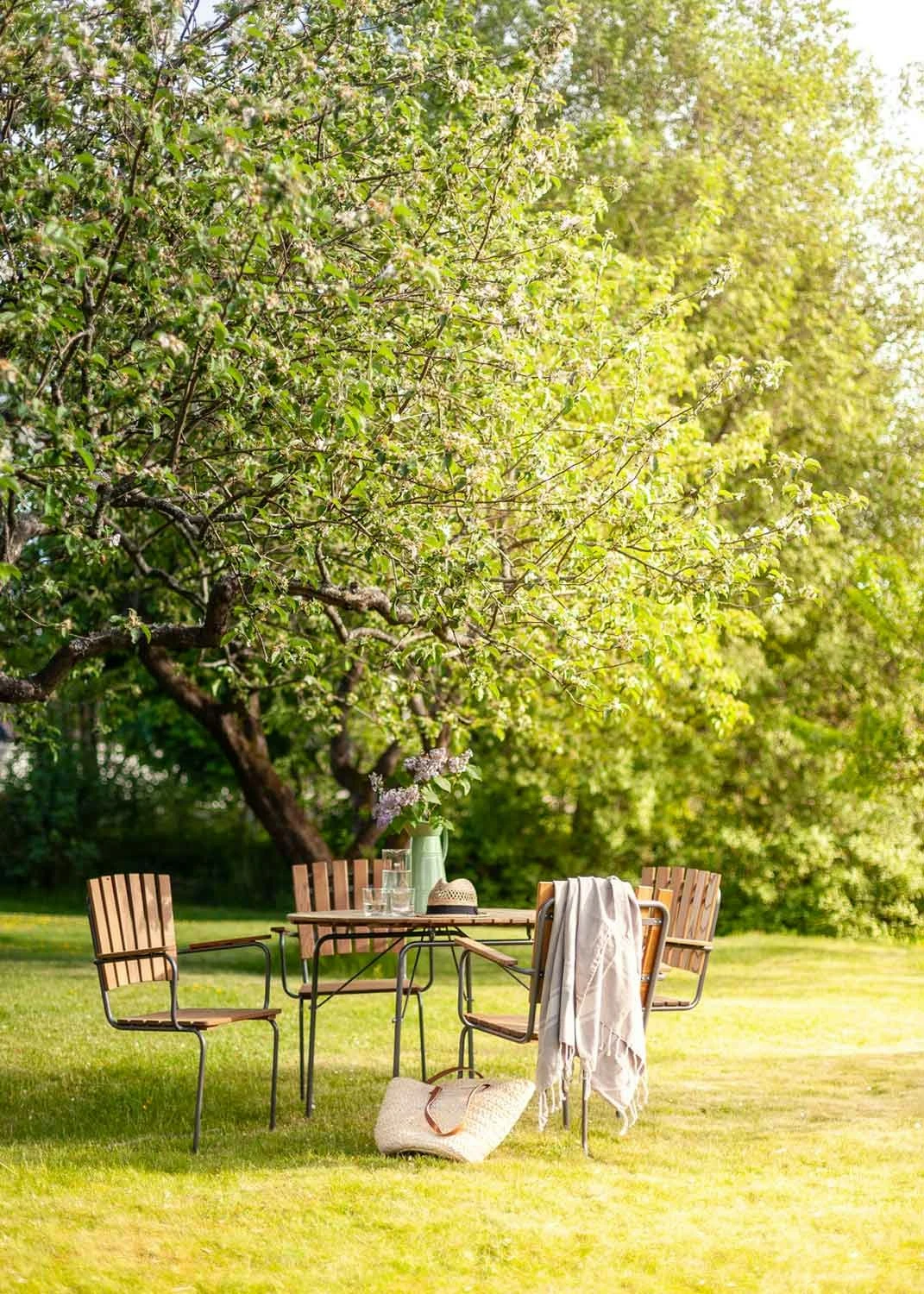 Sandhamn Chairs 4-pack, Thermotreated Ash 3 Sandhamn Chairs 4-pack, Thermotreated Ash - Image 3