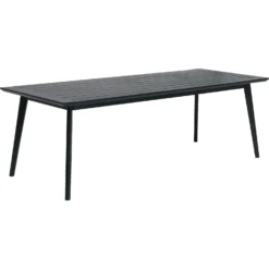 Stoltö Dining Table 90x220x72 Cm, Hurricane Grey