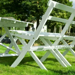 Torpet Table Set 4 Seats, White -Outlet A Serene Garden Store hillerstorp torpet table set 4 seats 5