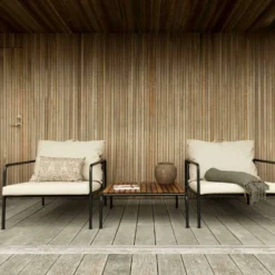 AVON Armchair, Ash -Outlet A Serene Garden Store houe avon chair ash sunbrella heritage 5