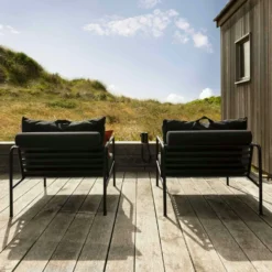 AVON Armchair, Char -Outlet A Serene Garden Store houe avon chair ash sunbrella heritage 8