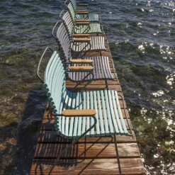 Click Dining Chair, Dusty Light Blue/Grey -Outlet A Serene Garden Store houe click dining chair 23