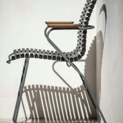 Click Dining Chair, Black/Grey -Outlet A Serene Garden Store houe click dining chair 7