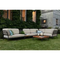 LEVEL Chair Corner Left, Ash -Outlet A Serene Garden Store houe level corner right alpine sunbrella heritage 17