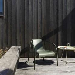 NAMI Lounger, Black -Outlet A Serene Garden Store houe nami lounge chair monocolor olive green 8